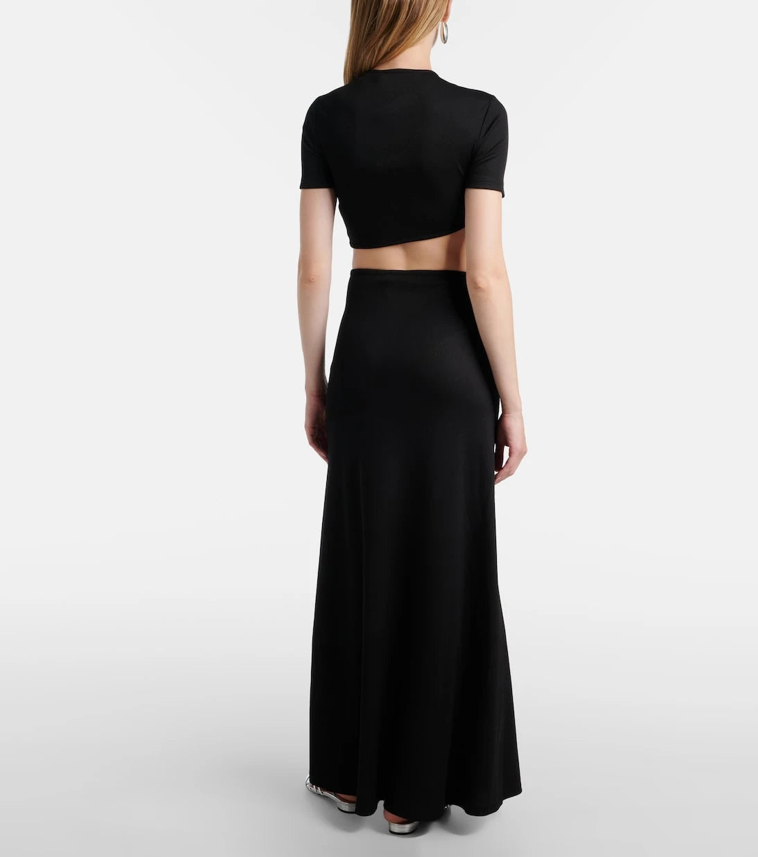 Christopher Esber - Paisley gathered maxi skirt