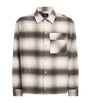 Cotton Initial Flannel Shirt