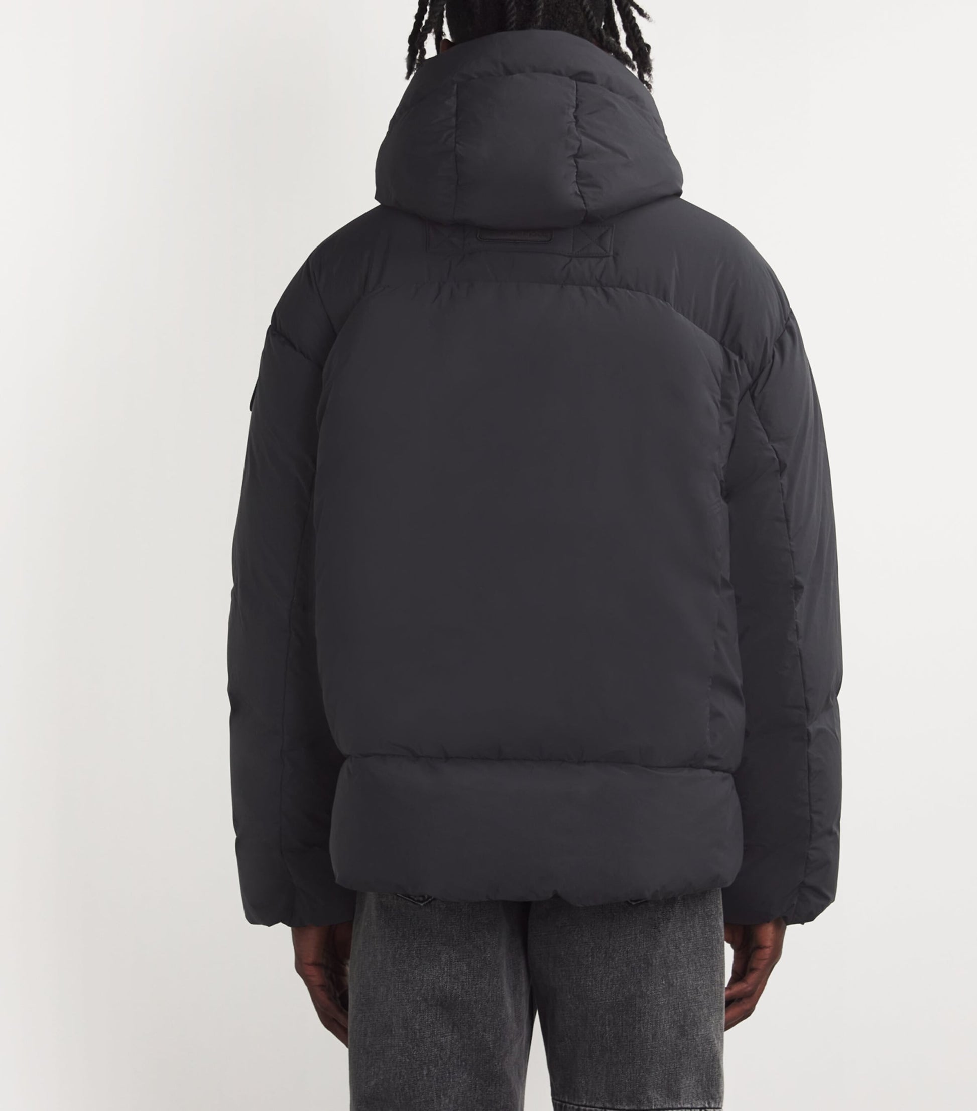 Black Down Wilu Puffer Jacket