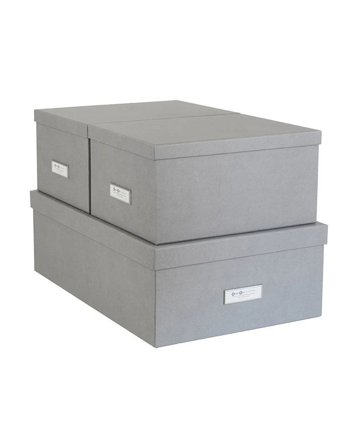 Bigso Box of Sweden Inge Saklama Kutusu Seti (3 Parça)