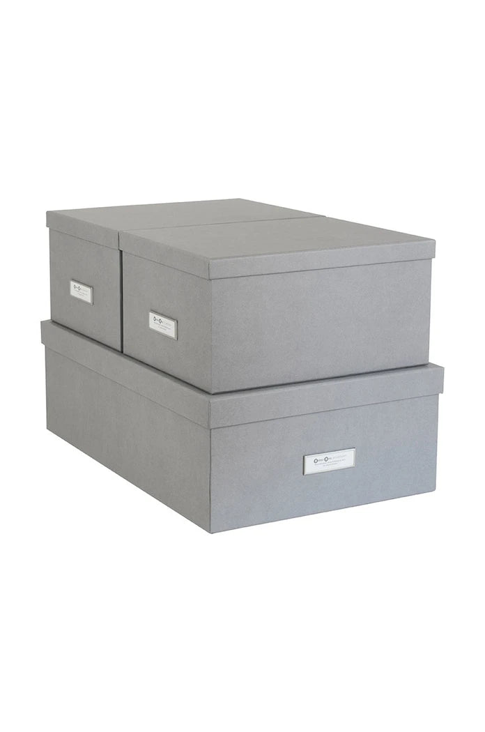 Bigso Box of Sweden Inge Saklama Kutusu Seti (3 Parça)