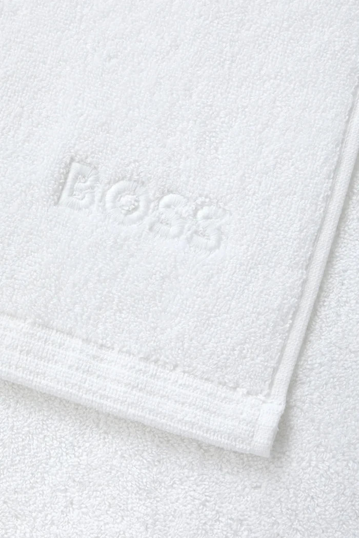 Малка памучна кърпа BOSS EDGE White 40 x 60 cm