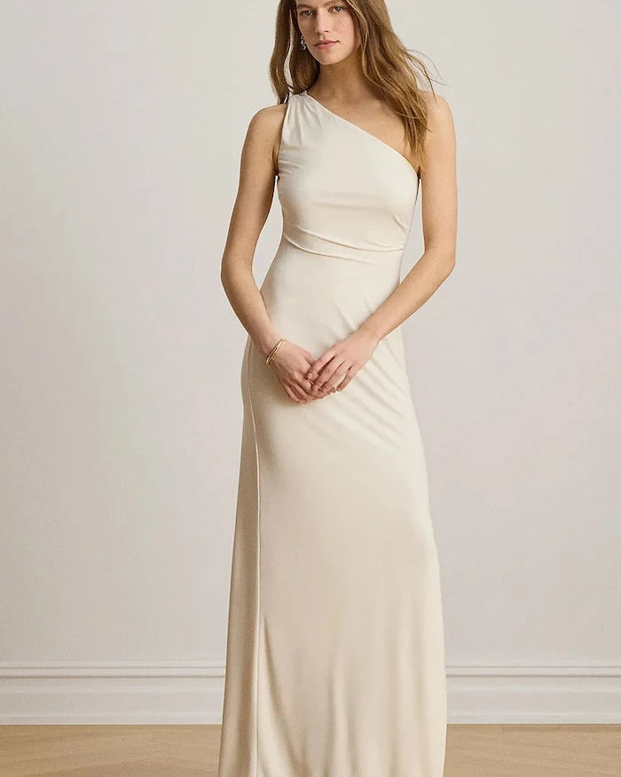 Lauren Ralph Lauren Asimetrik Elbise