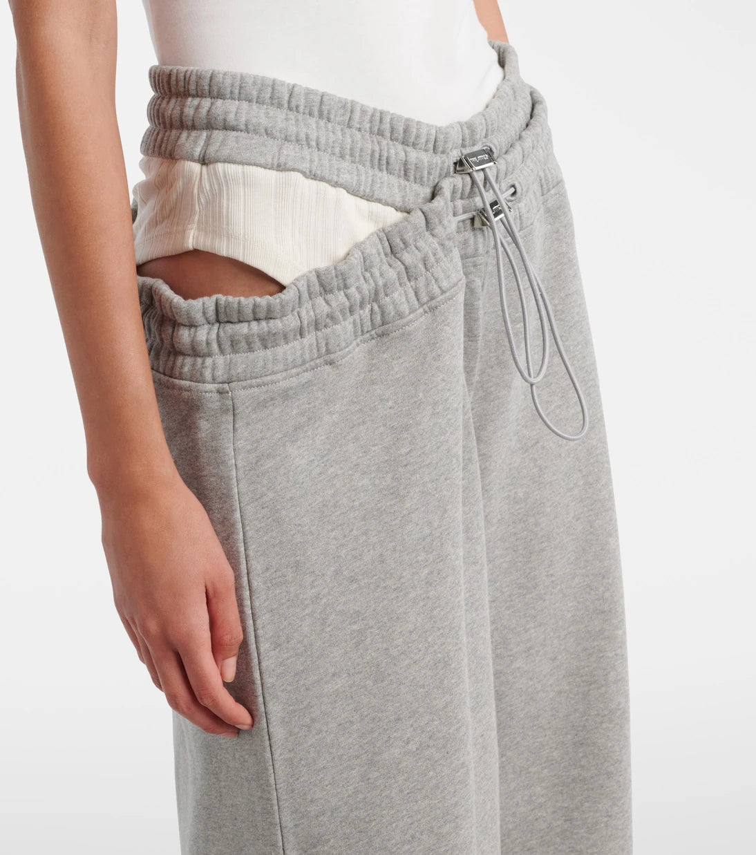 The Attico - Cotton jersey sweatpants