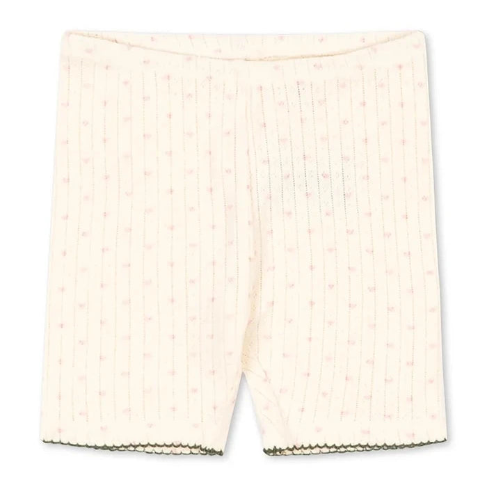 Konges Sløjd MINNIE SHORT LEGGINGS GOTS Çocuk Pamuklu Kısa Tayt
