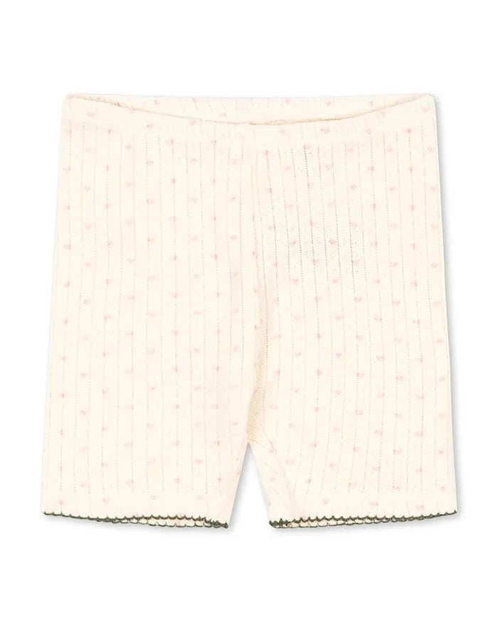 Konges Sløjd MINNIE SHORT LEGGINGS GOTS Çocuk Pamuklu Kısa Tayt