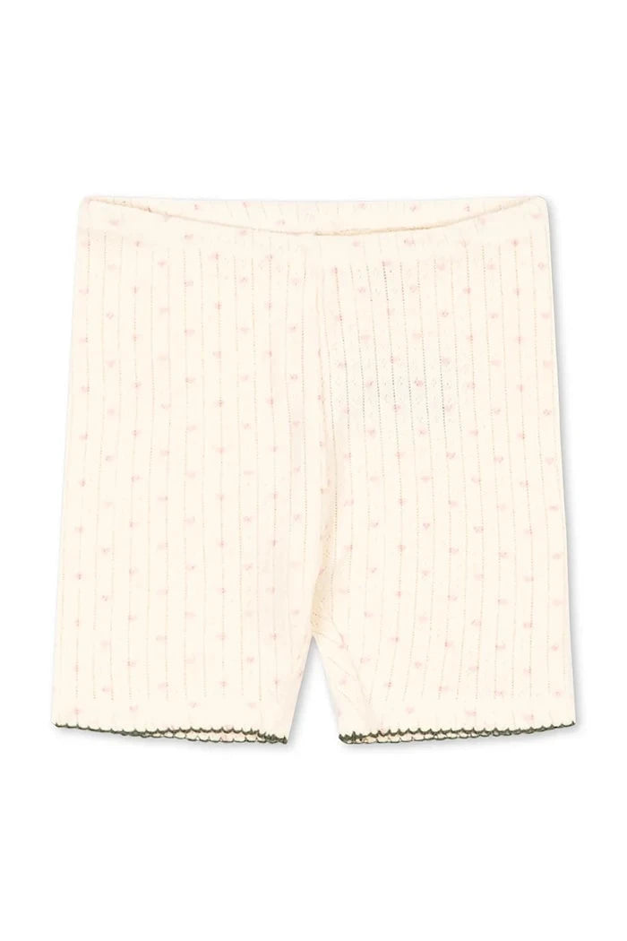 Konges Sløjd MINNIE SHORT LEGGINGS GOTS Çocuk Pamuklu Kısa Tayt