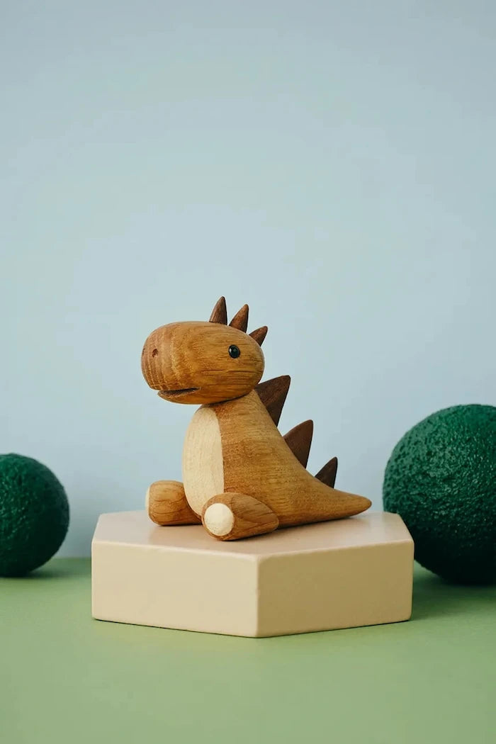 Lucie Kaas Dino Ahşap Dekoratif Figür 6,5 cm