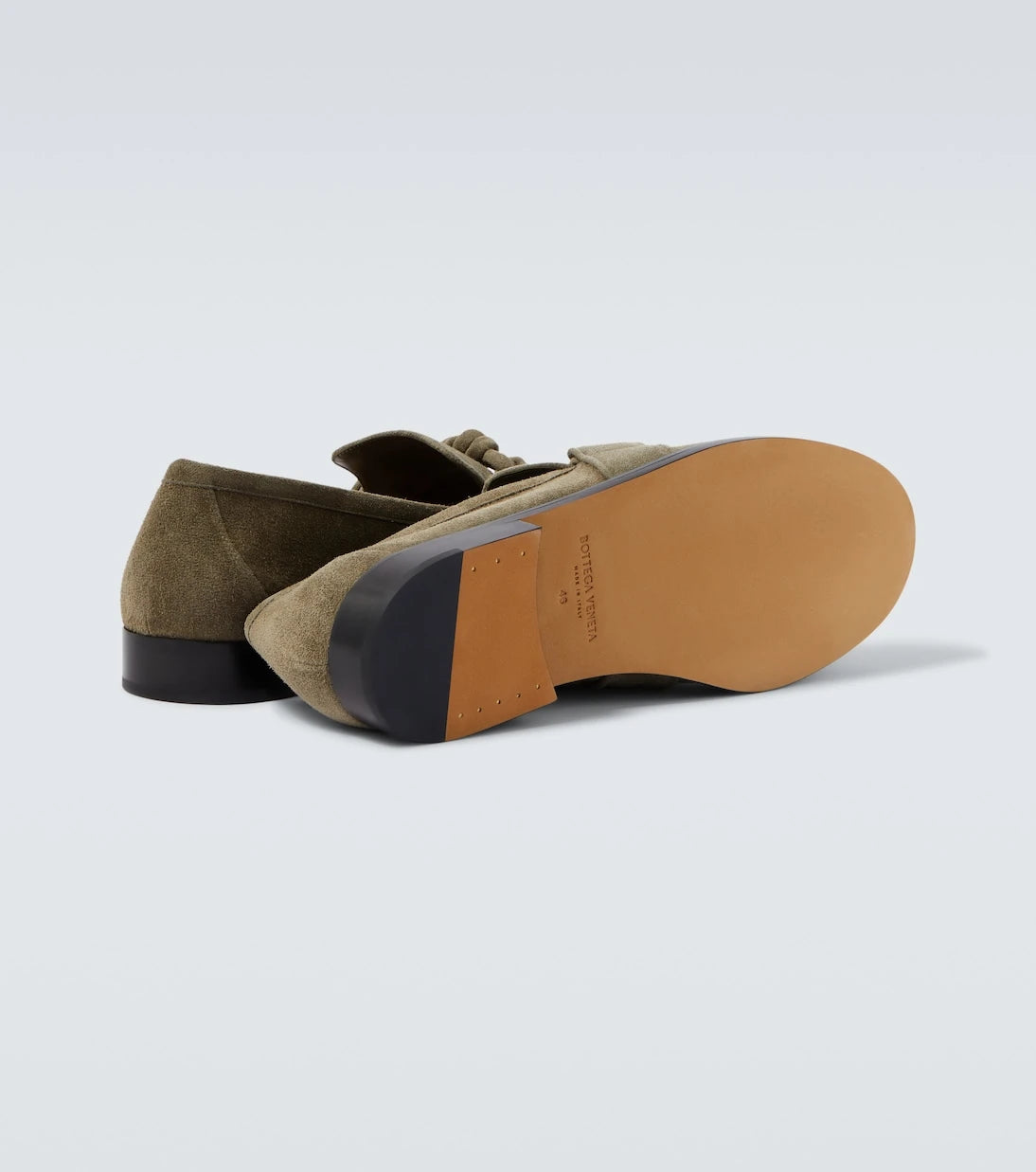 Bottega Veneta - Astaire Knot suede loafers
