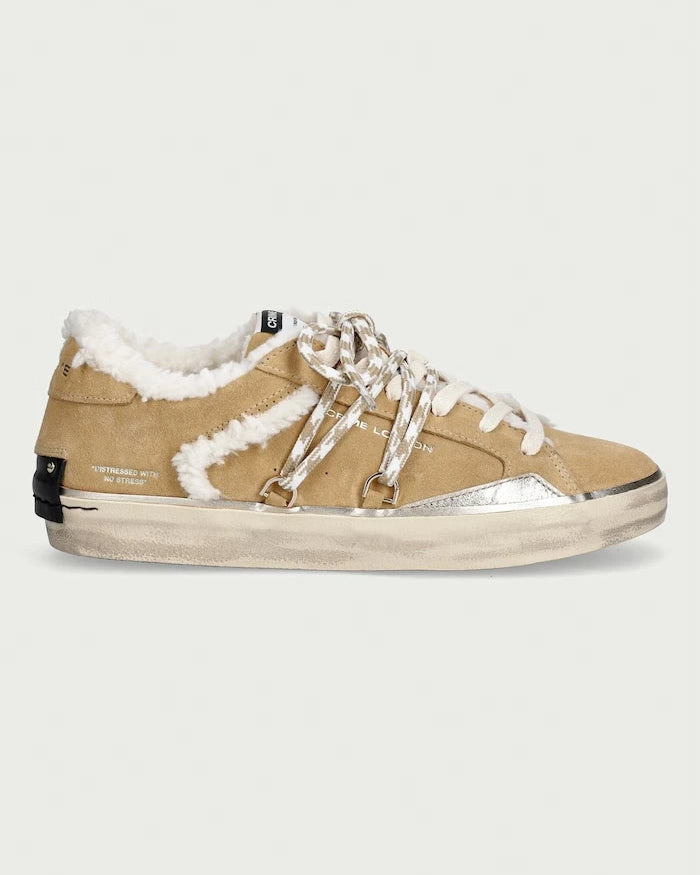 Crime London DISTRESSED süet kadın sneaker
