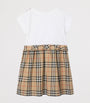 Burberry Kids Stretch-Cotton Check Dress (3-12 Years)