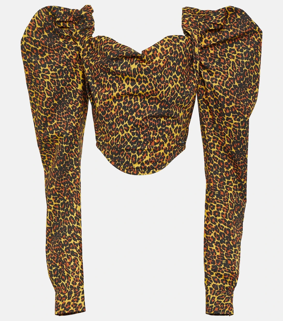 Vivienne Westwood - Sunday leopard-print corset top