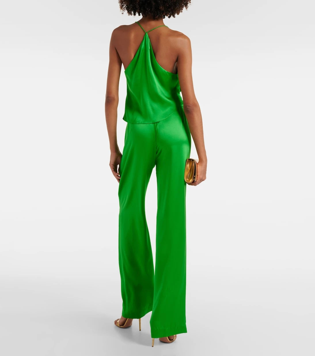 The Sei - Ruched silk top