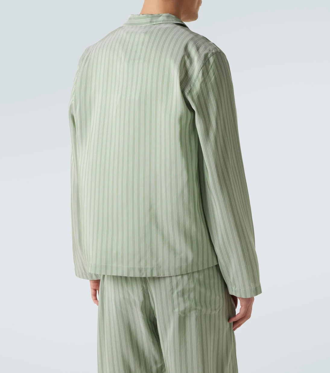 Bode - Sylvan striped silk shirt