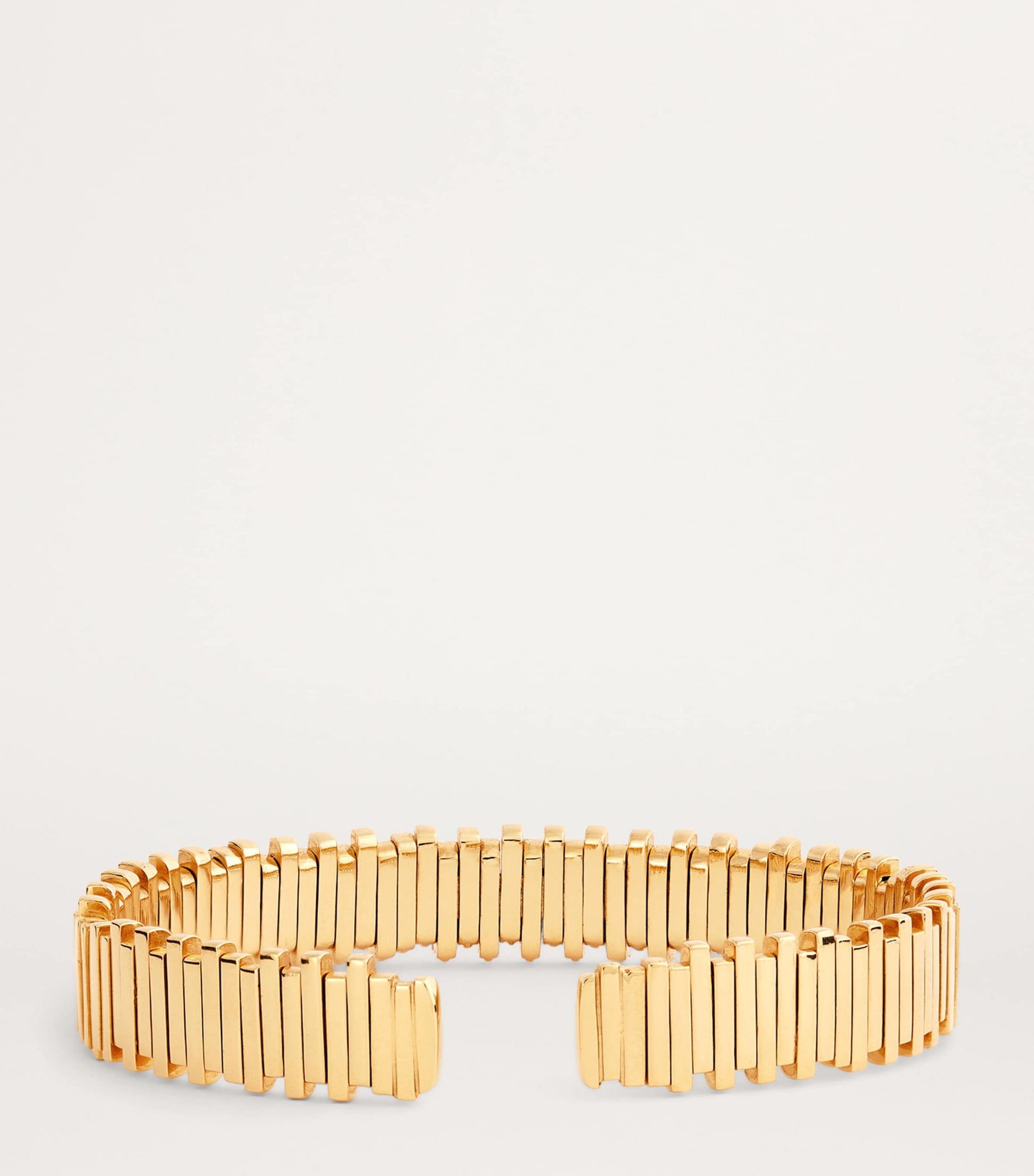 Yellow Gold and Diamond Golden Age Bangle