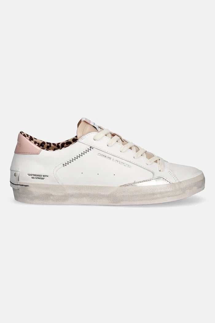 Кожени маратонки Crime London DISTRESSED