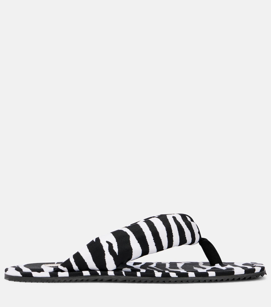The Attico - Indie zebra-print thong sandals