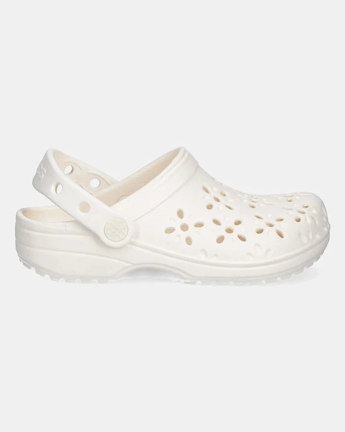 Crocs CLASSIC FLORAL CUT OUT CLOG KIDS