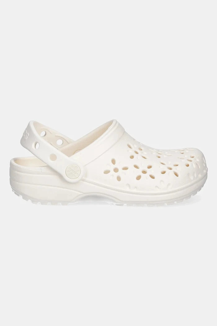 Crocs CLASSIC FLORAL CUT OUT CLOG KIDS