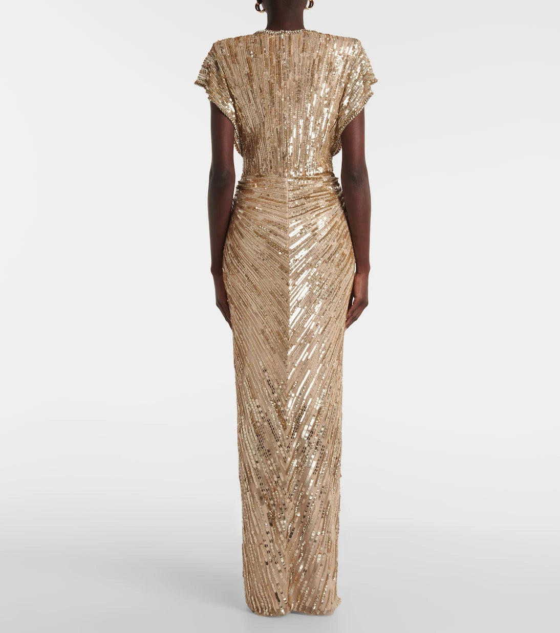 Jenny Packham - فستان زولا التول المزيّن بالترتر