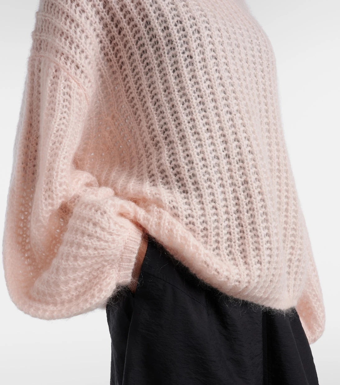 Toteme - Open-knit oversized mohair-blend sweater