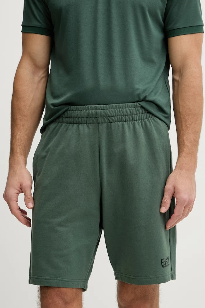 EA7 Emporio Armani Erkek Pamuklu Şort Eşofman Altı