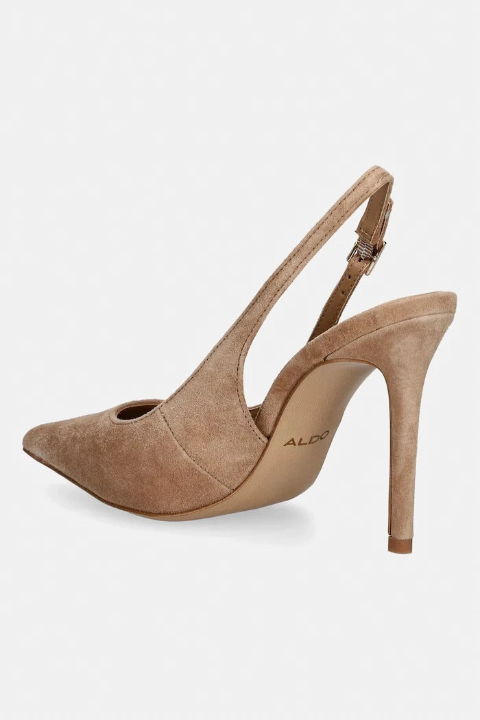 Aldo обувки с ток от велур STESSYSLING2.0