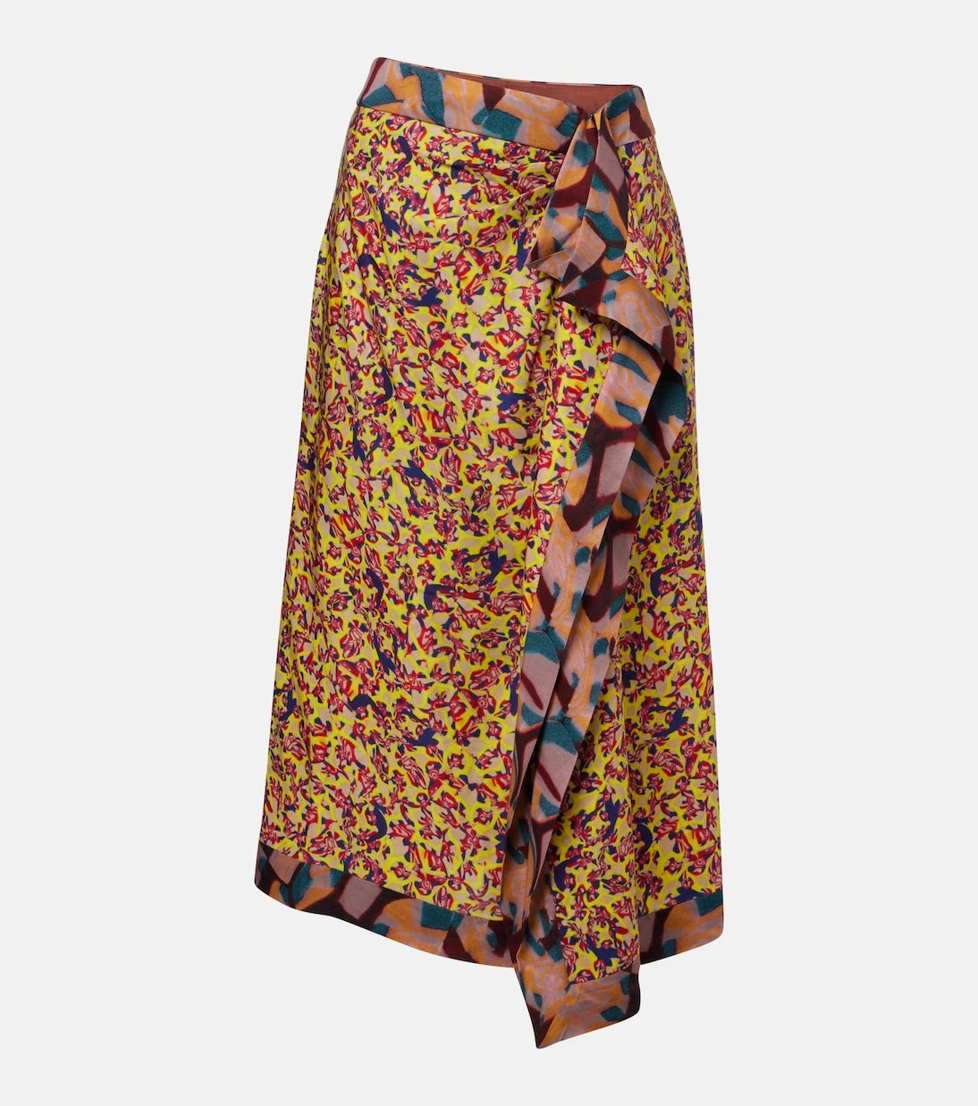 Dries Van Noten - Sole printed midi skirt