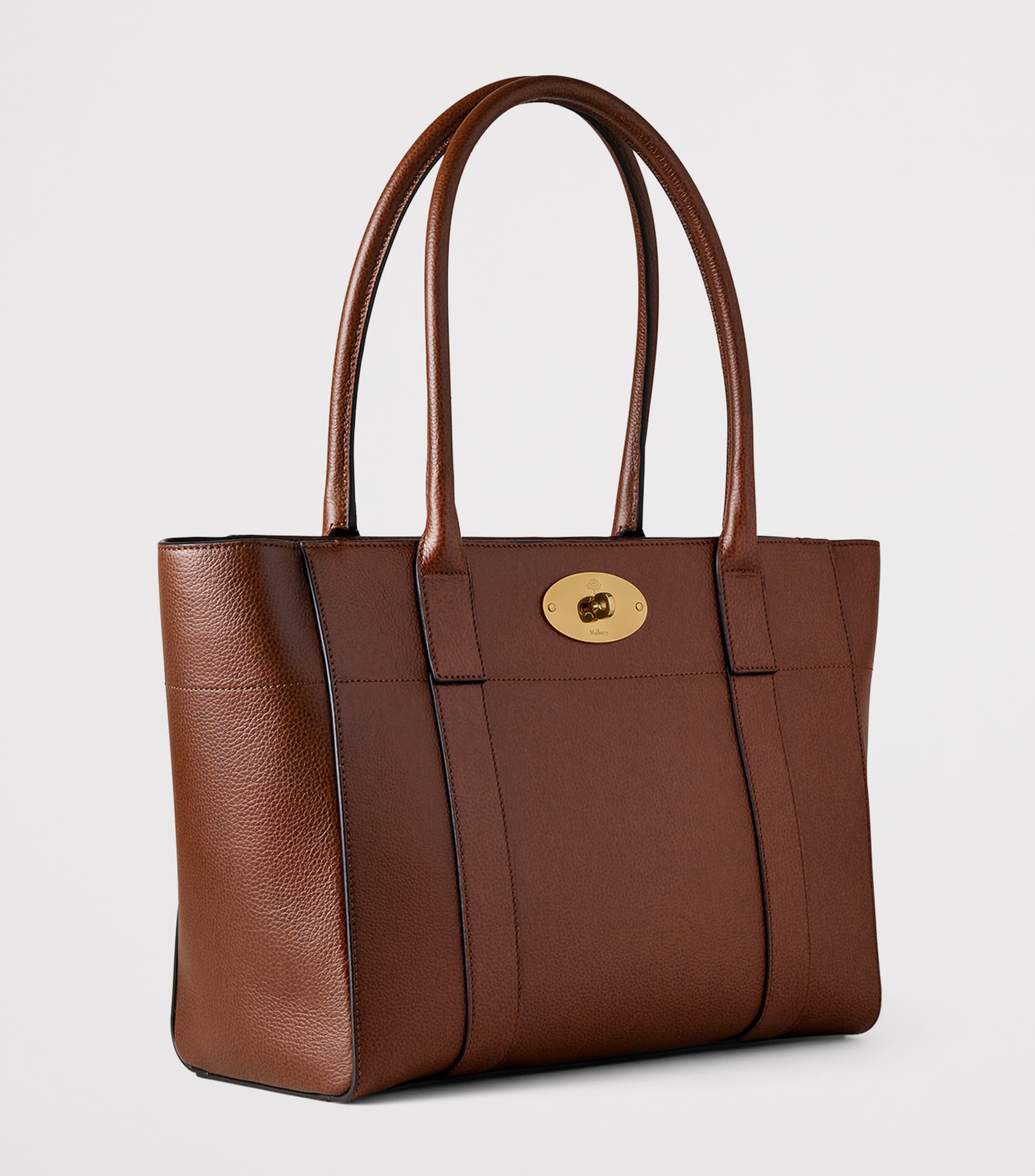 Mulberry Brown Leather Bayswater 9 to 5 Tote Bag