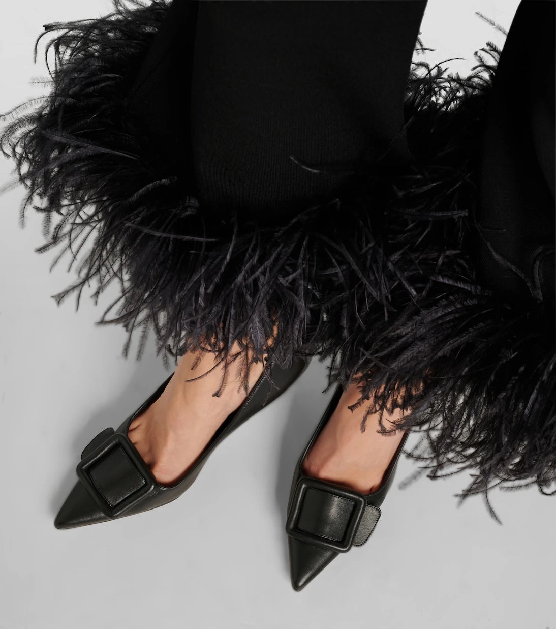 Manolo Blahnik - Maysale 70 leather pumps
