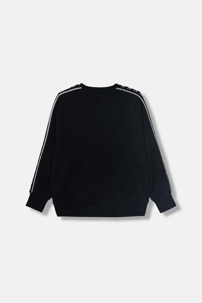 Elisabetta Franchi çocuk pamuklu sweatshirt