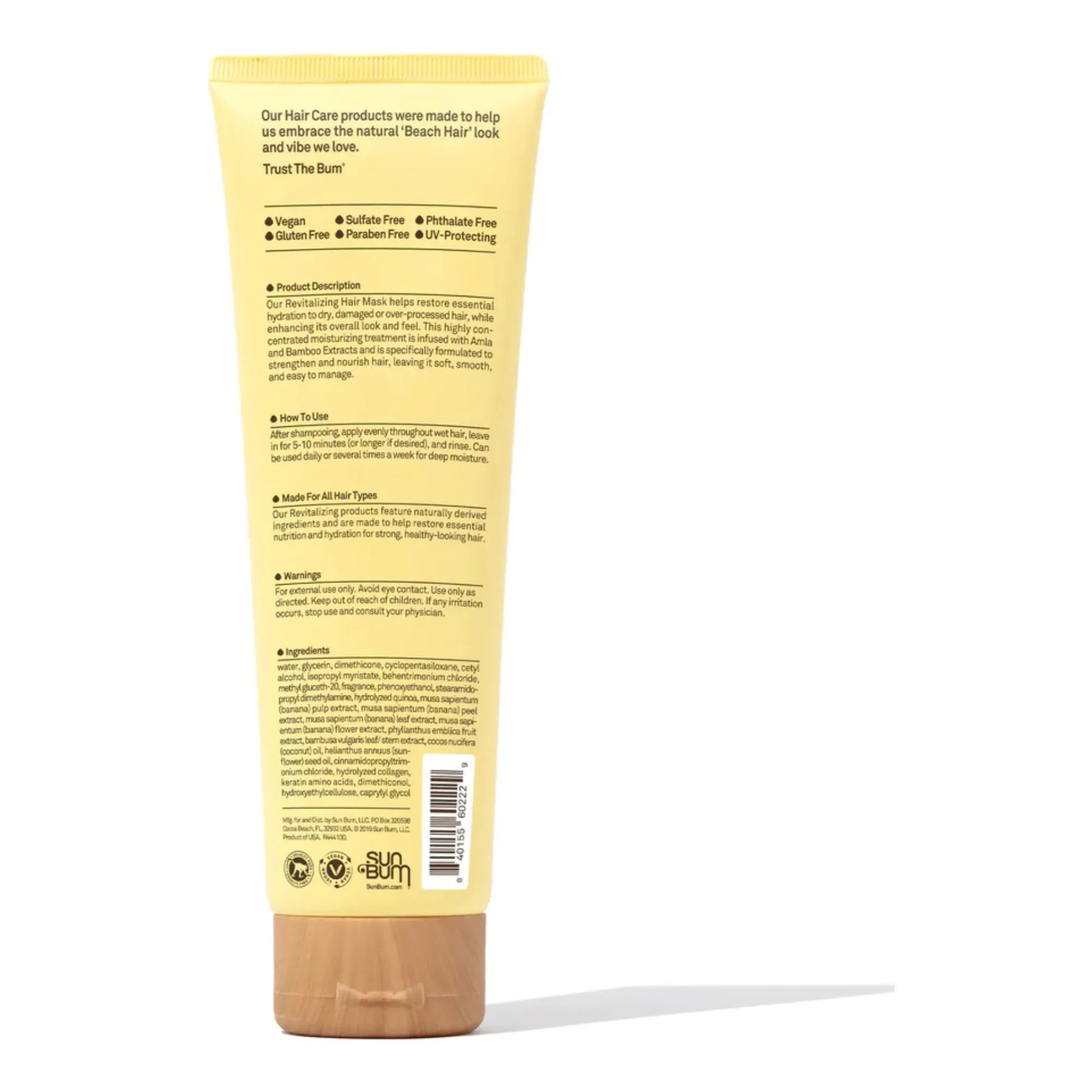 Sunbum - Revitalizing Hair Mask - 177 ml