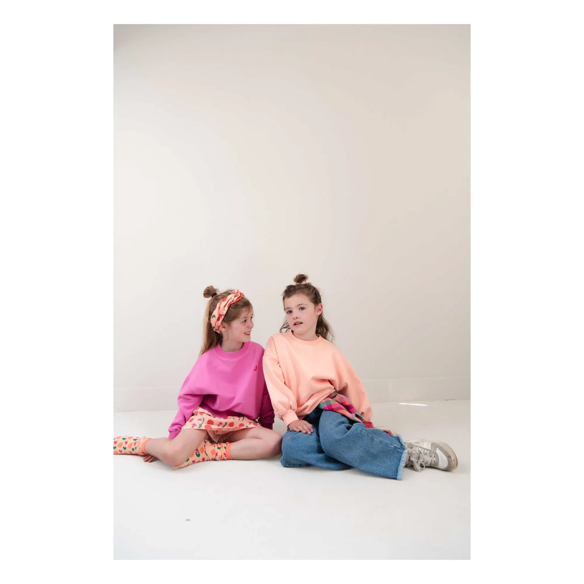 Jenest - Bandana Birds Organic Cotton | Peach
