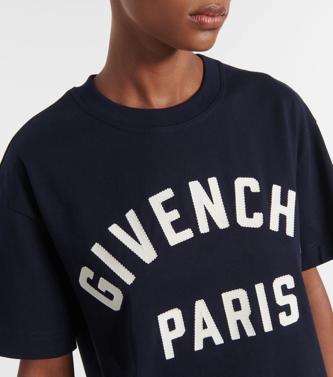 Givenchy - Paris logo cotton jersey T-shirt