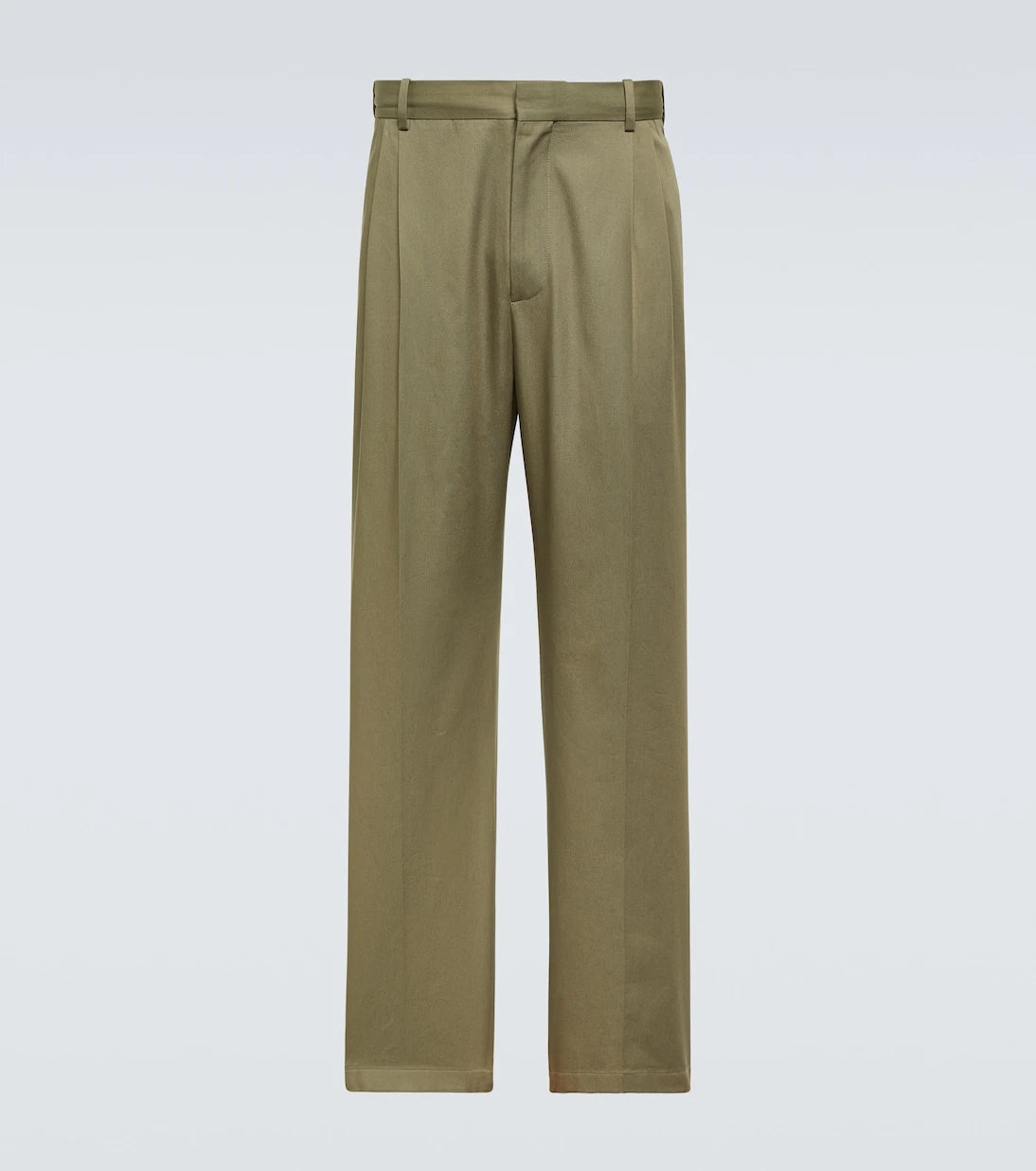 Loewe - Cotton twill straight pants