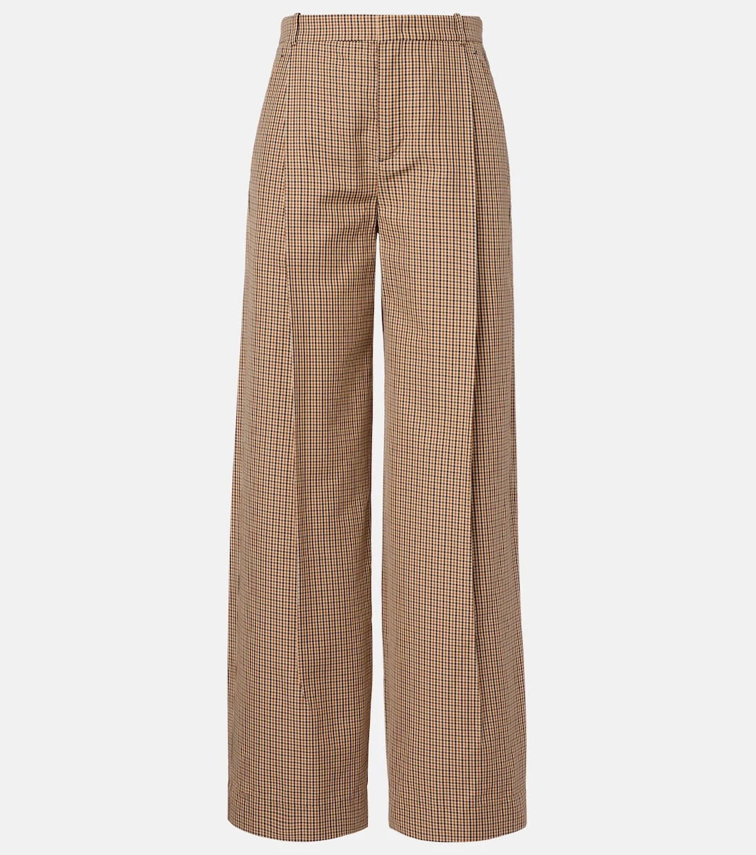 Vince - Camille cotton-blend wide-leg pants
