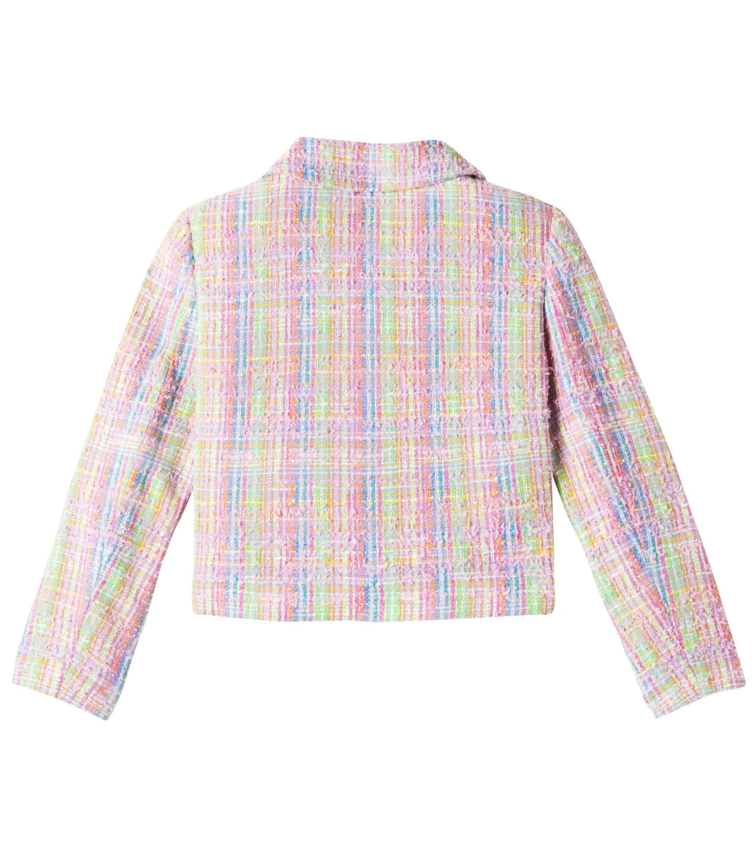 Versace Kids - Cotton-blend tweed jacket
