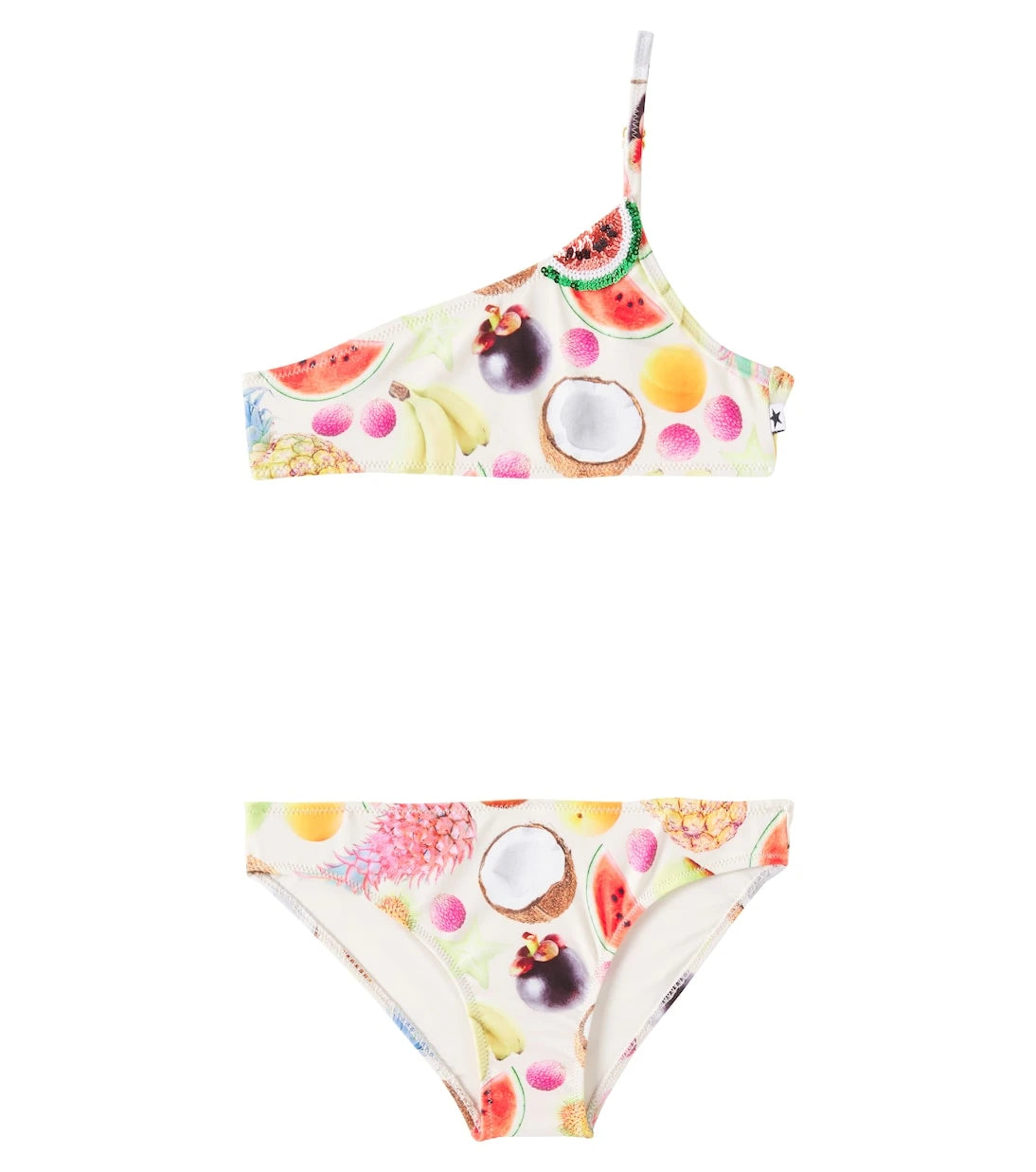 Molo - Naja printed one-shoulder bikini