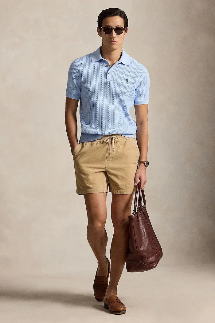Polo Ralph Lauren къс панталон мъжки от памук