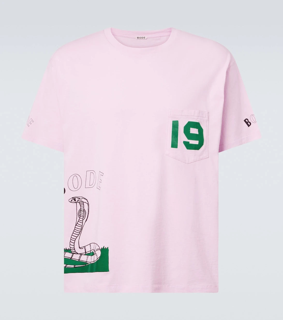 Bode - Cobra printed cotton jersey T-shirt