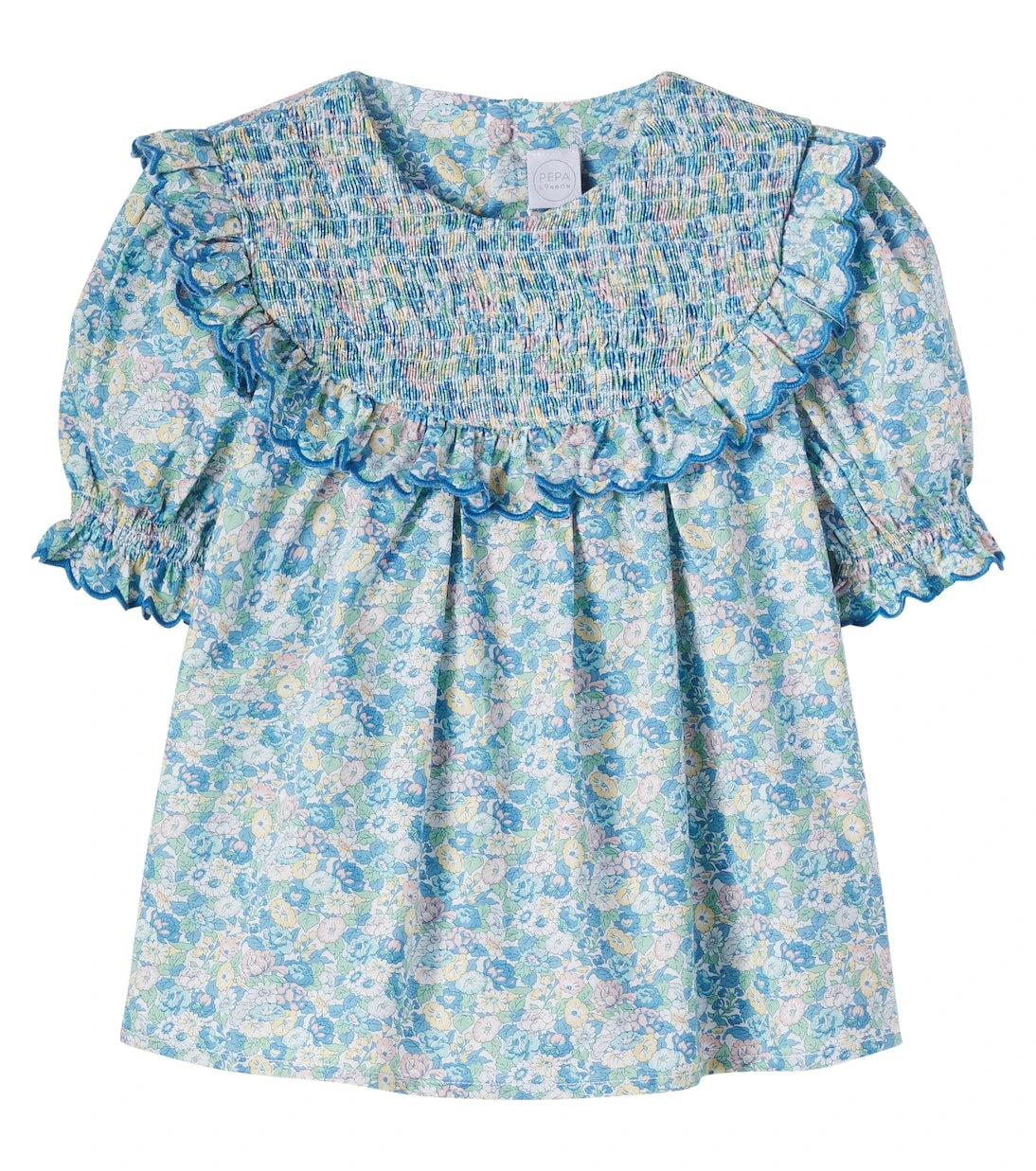 Pepa London - Leontyne ruffled floral cotton top