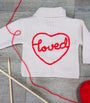 Embroidered Loved Cardigan (0-12 Months)