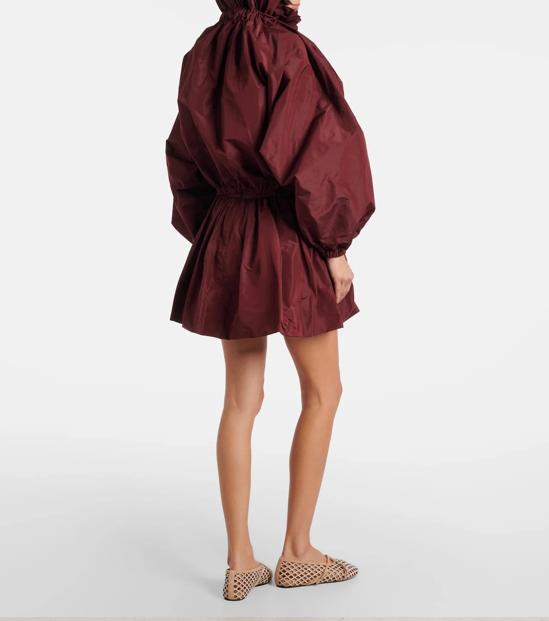 Patou - Faille balloon miniskirt
