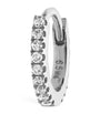 Maria Tash Diamond Eternity Single Hoop Earring (6.5mm)