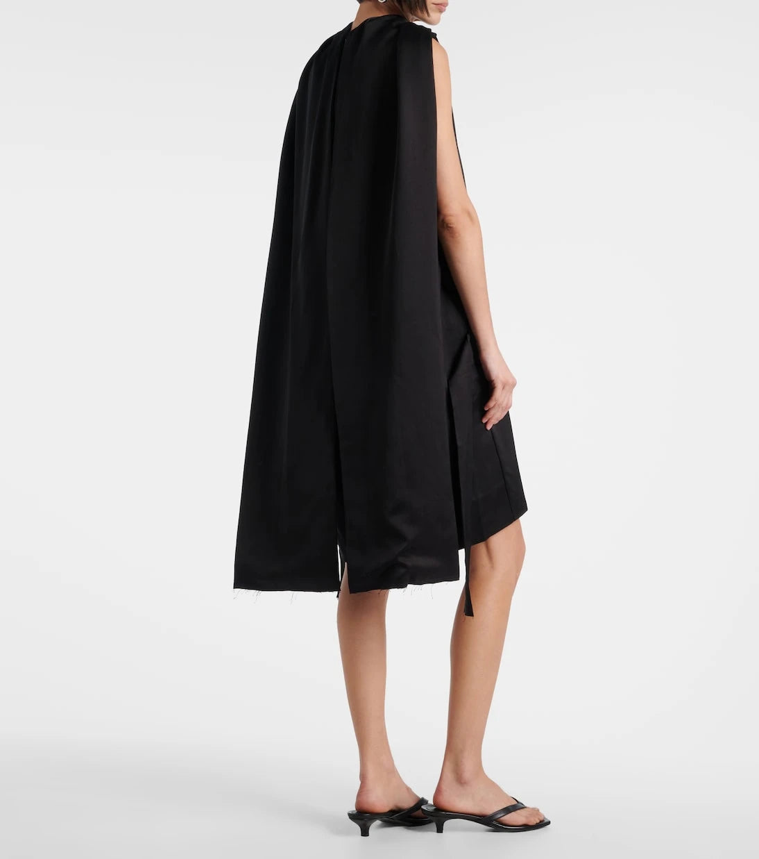 Toteme - Cocoon deconstructed satin minidress