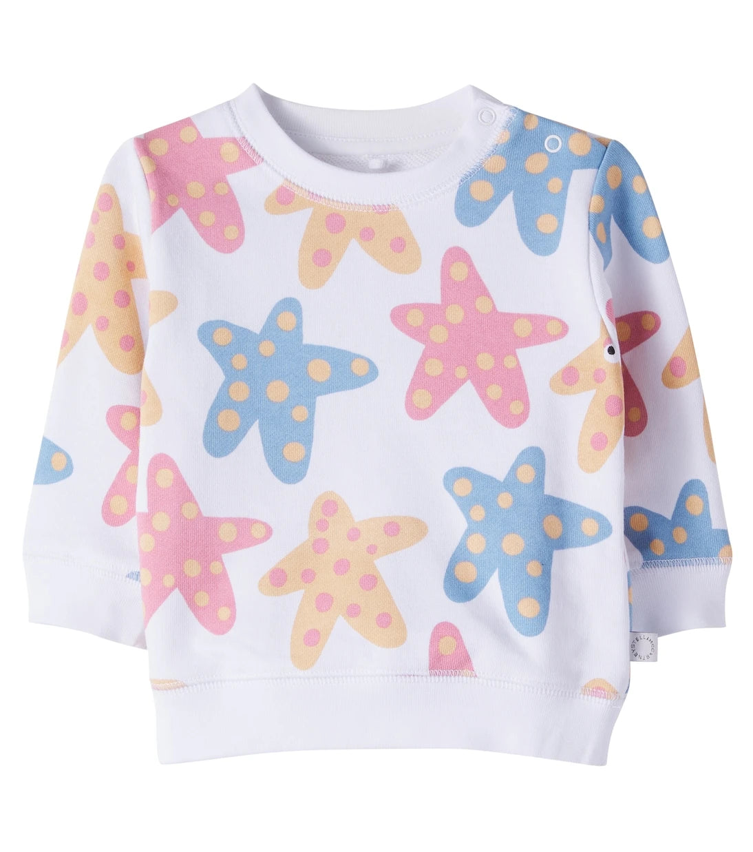 Stella McCartney Kids - سويت شيرت أطفال من جيرسيه القطن المطبوع