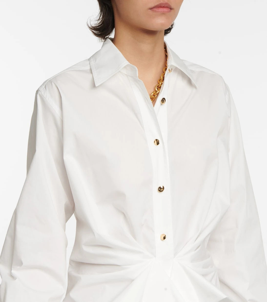 Altuzarra - فستان قميص من مزيج القطن