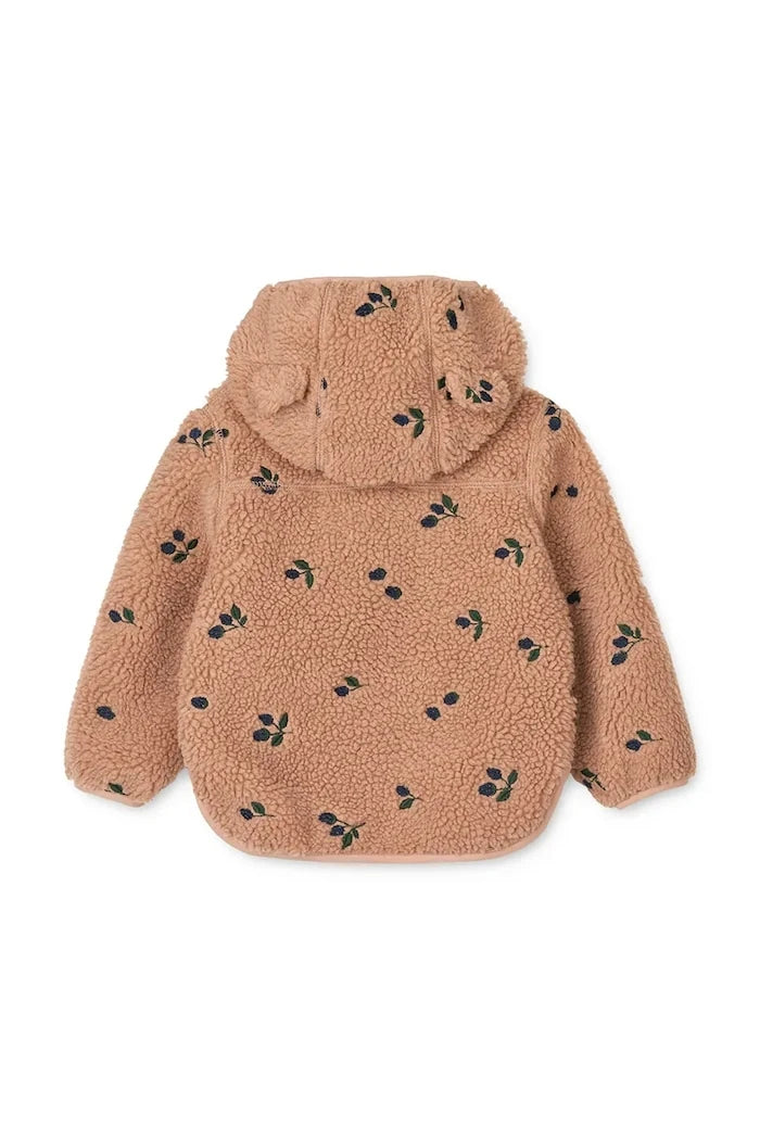 Бебешко яке Liewood Mara Pile Jacket With Ears