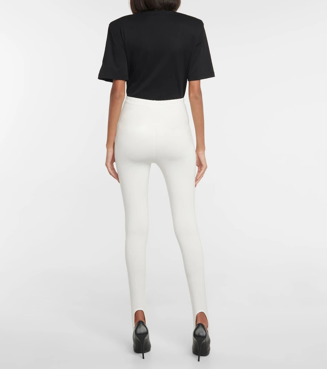 Wardrobe.NYC - ليقنز ركاب بخصر عالٍ