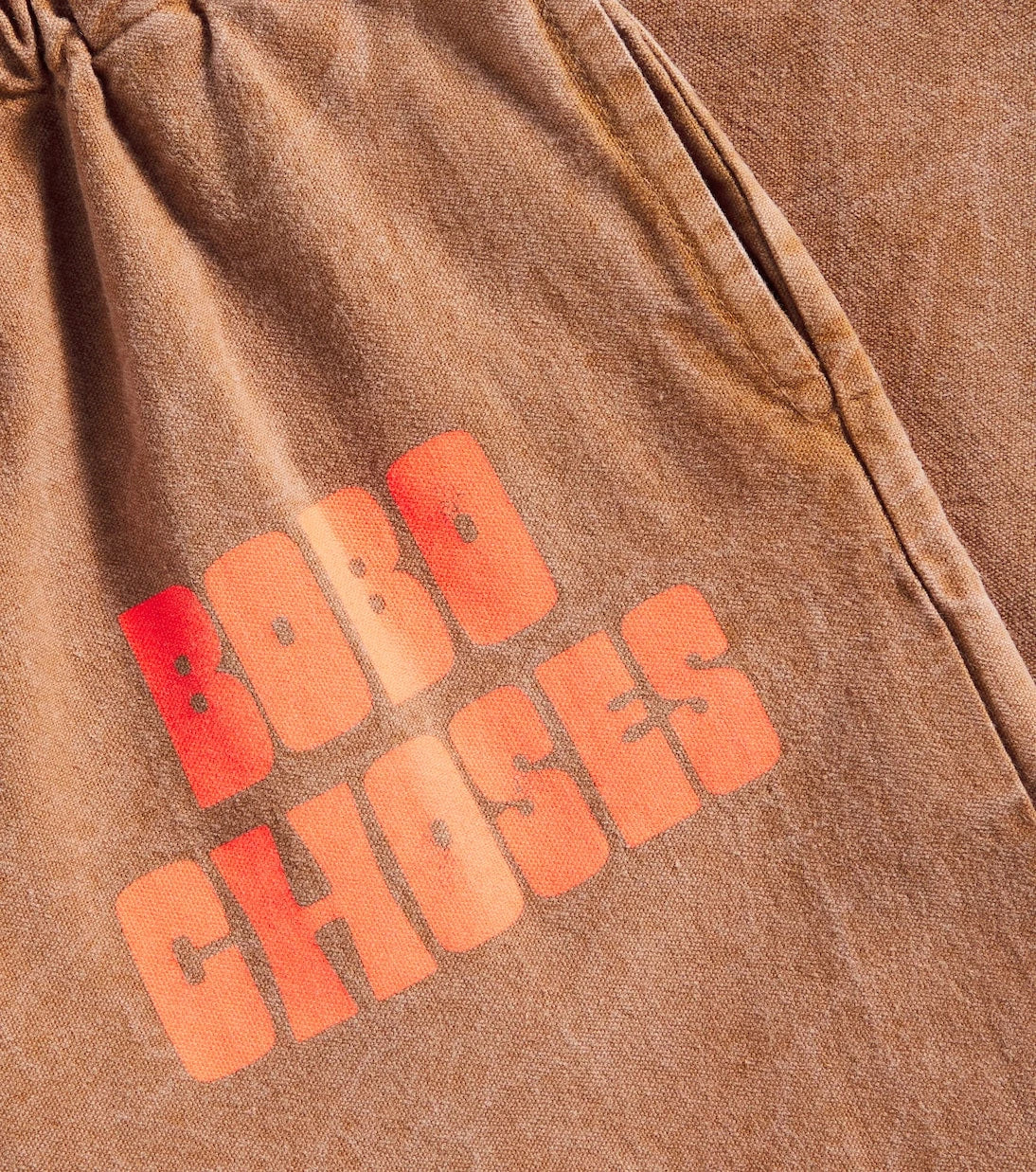 Bobo Choses - بنطلون قطن بشعار العلامة التجارية